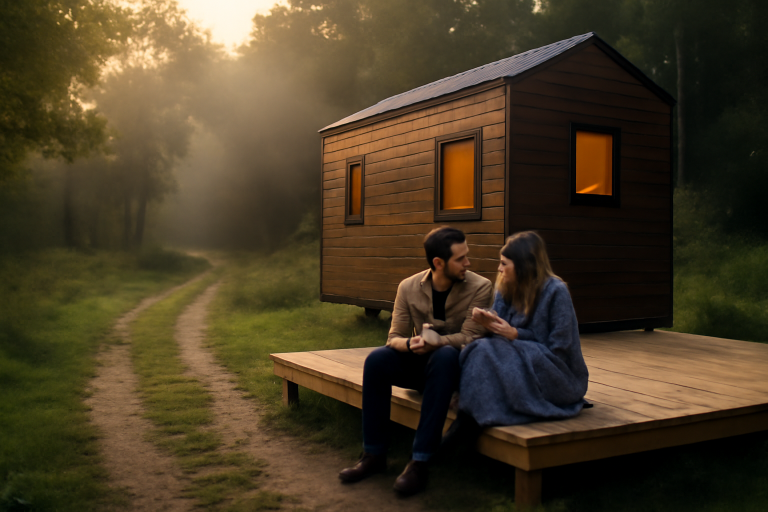 Parenthese tiny house à Orléans : séjour en forêt