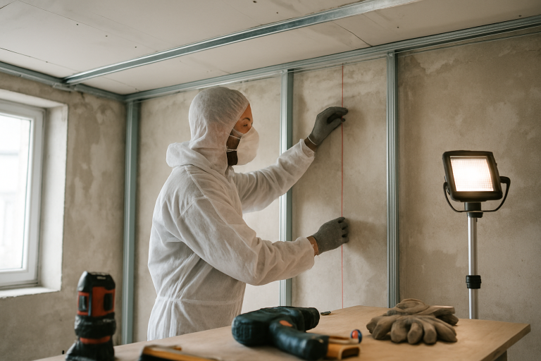 Plafond autoportant : pose et DTU